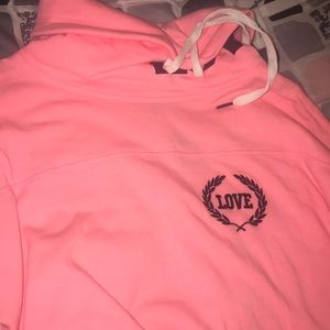 Pink”Love” sweater